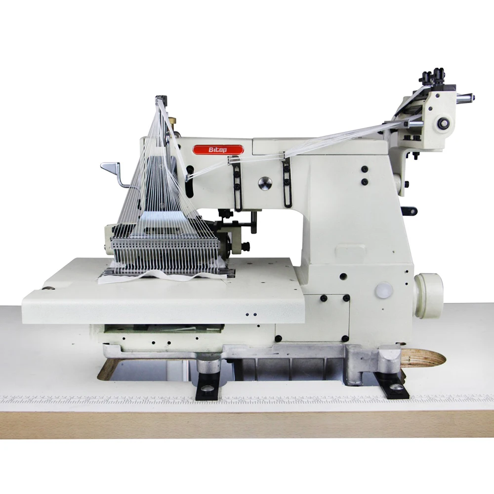 Multi Needles Elastic Threads Dress Shiring Sewing Machine