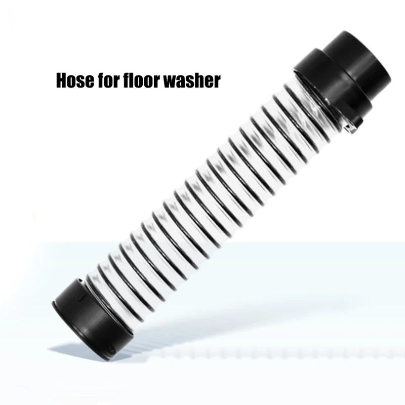 2Pcs Halberd Brush Head Hose Flexible Pipe Floor Washing Machine Hose Spare Parts Sweeper Cleaner Accessories A0NC