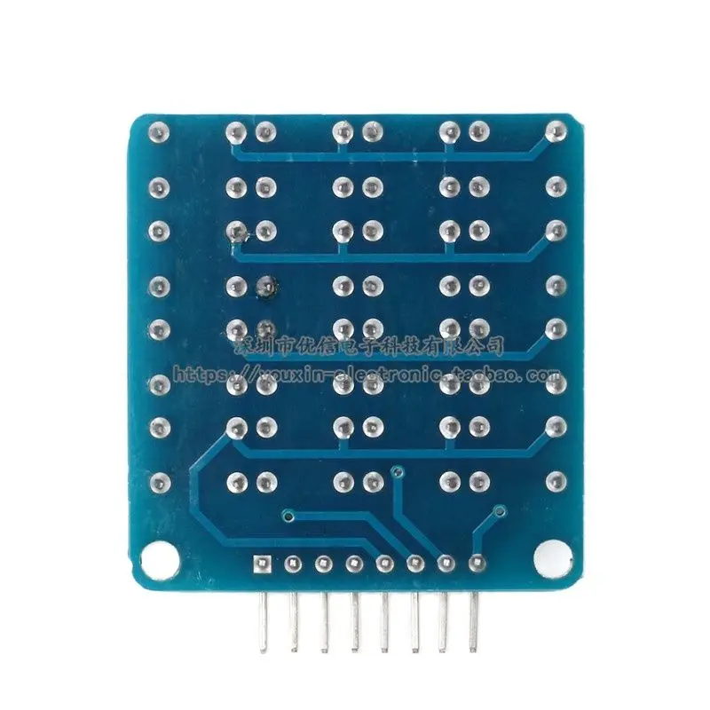 4*4 Matrix Keyboard Module 16 Key Switch Keypad 51 Microcontroller Extension for DIY Projects