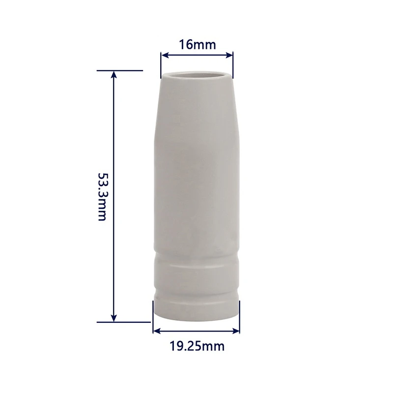 1/2/5 Pieces, Mb15Ak 14Ak Coated Protective Nozzle, Non-Stick Slag Nozzle Protective Cover, Mig Welding Torch Tool Accessories