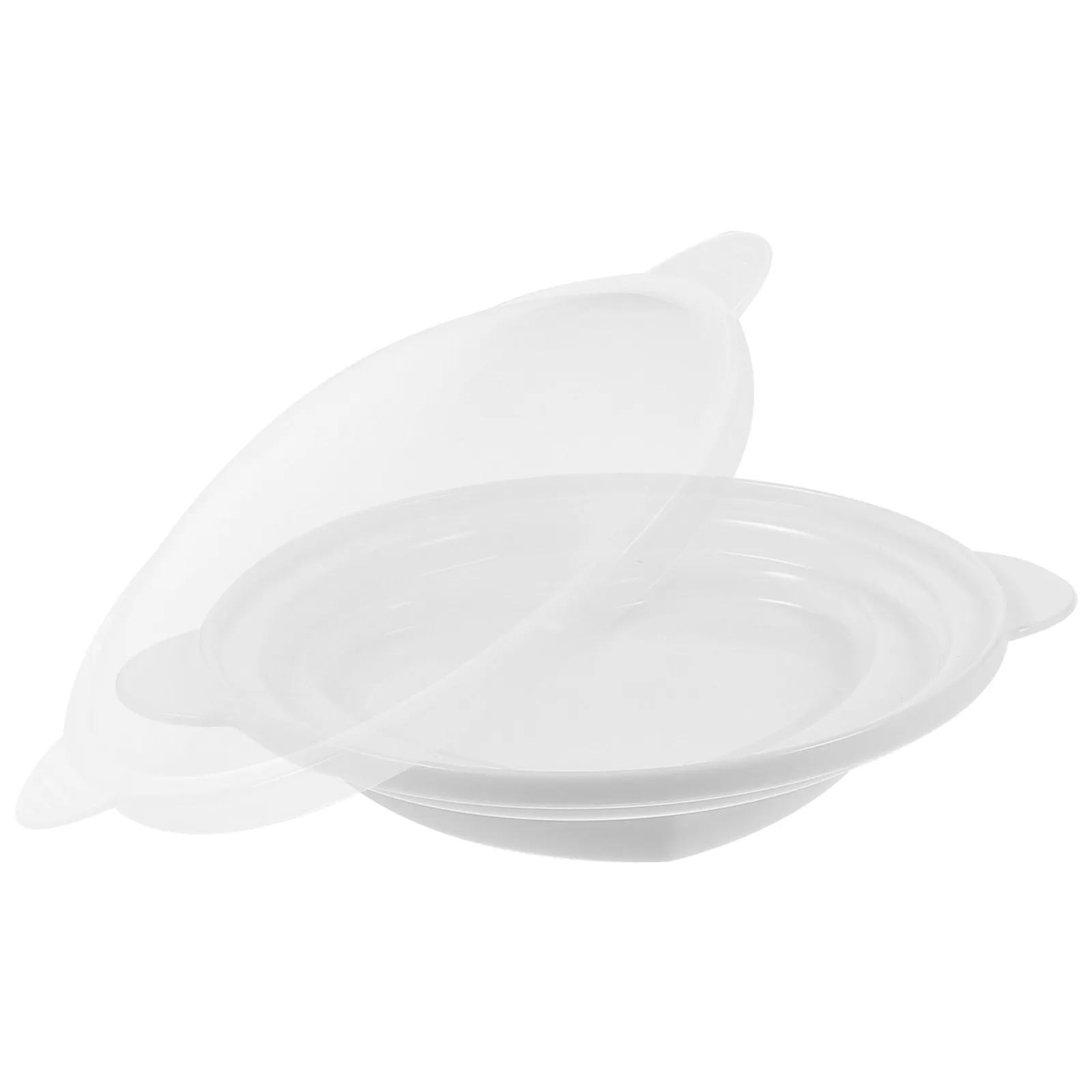 

Steamed Box Mold Heart Shaped Poacher White Polypropylene Microwave Egg Cooker Easy Clean Kitchen Gadget Compact Versatile Egg