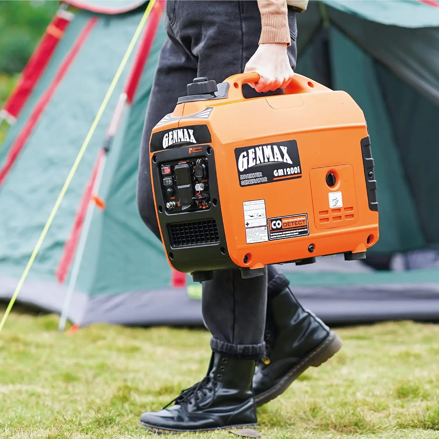 Generator，EPA Compliant, Eco-Mode Feature, Ultra Lightweight for Backup Home Use & Camping