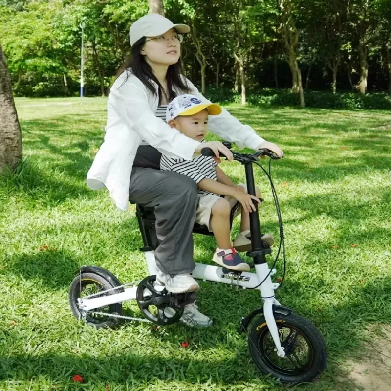 

12-inch Folding Bike Comfortable High-carbon Steel Frame Stable Shock-resistant Quick Disassembly Bicycle Cycling Bicycle
