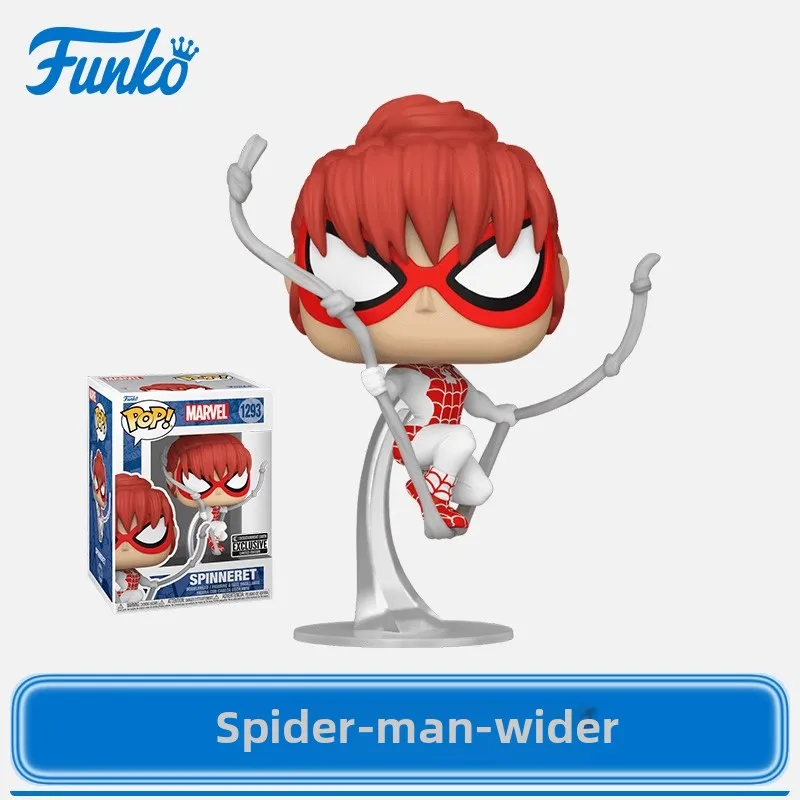 Genuine Edition FUNKO POP Marvel Hero Spider-Man - Web Weaver Anime Action Desktop Decoration Ornament Toys Collectible Model - Image 3