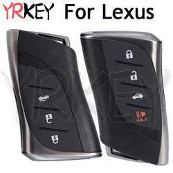 Car Key Case Shell Entry Auto Smart Key Fob for Lexus ES350 LS500 LS500h LC500 LC500h GX460 LS500 UX250h 2018-2020 3/4 Buttons