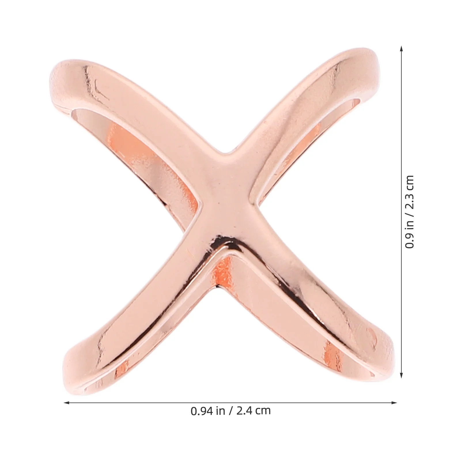 3Pcs X Shape Scarf Ring for Women Metal Scarf Clips Cardigan Pin Shawl Buckle Small Tie Clasp Decorative Clothing Ring Fashion