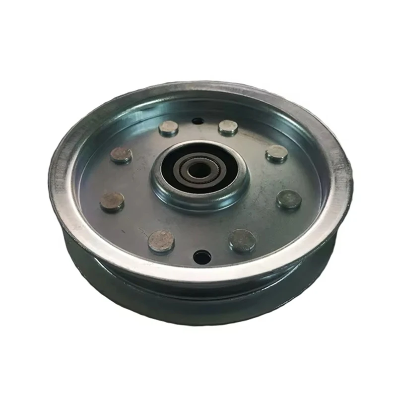 A63X-Idler Pulley 3/8 Inch Id X 4-7/8 Inch Od 12.4X2.8 956-04129 2020 Single Slot For MTD Cub Cadet Troy-Bilt Mower Parts