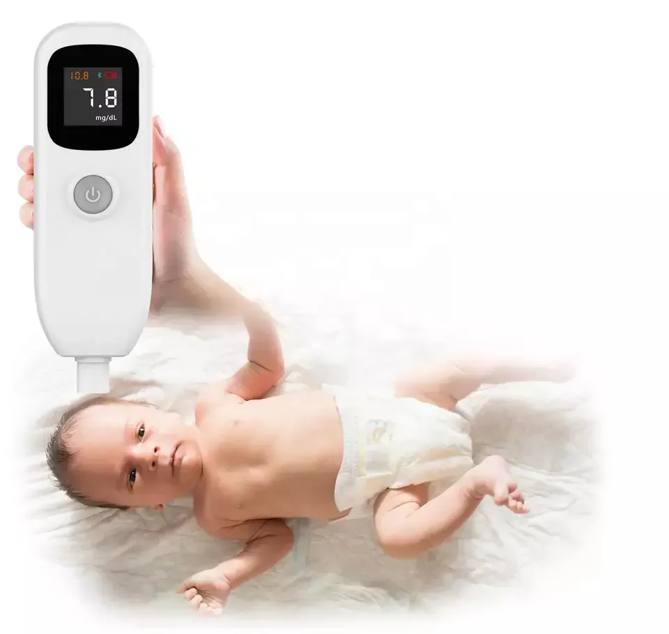 SY-F015-1 Medical handheld immediate neonatal transcutaneous bilirubinometer baby jaundice meter