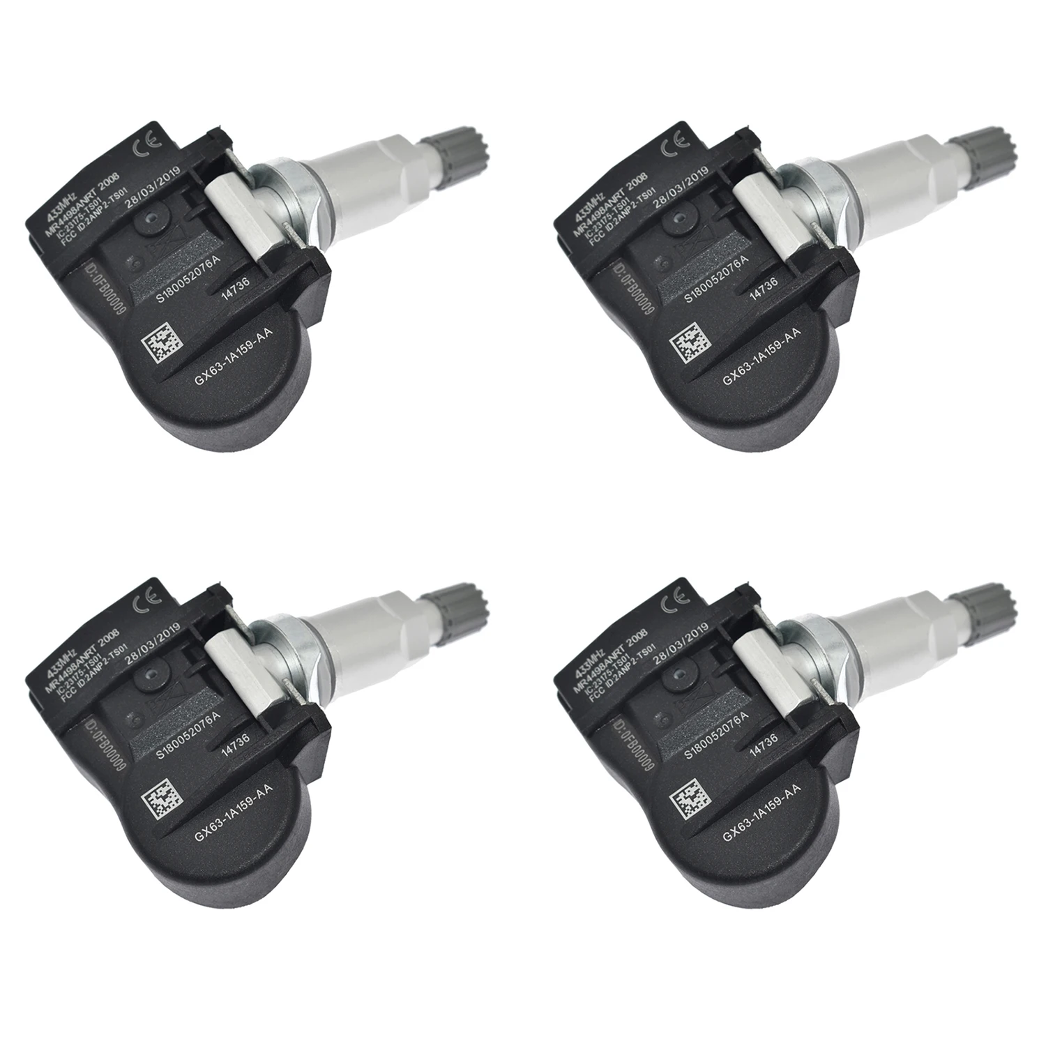 

Tire Pressure Sensor GX63-1A159-AA Provides excellent performance, Easy to install