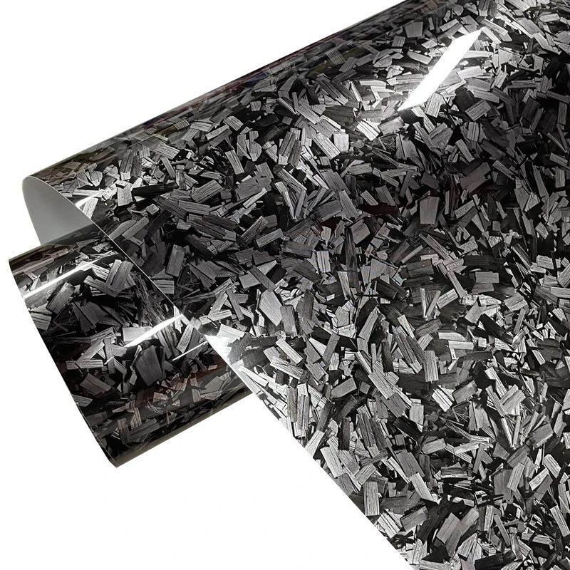 

Премиум ПЭТ глянцевая серая кованая виниловая пленка из углеродного волокна DIY самоклеящаяся наклейка наклейка автомобильная упаковка рулон