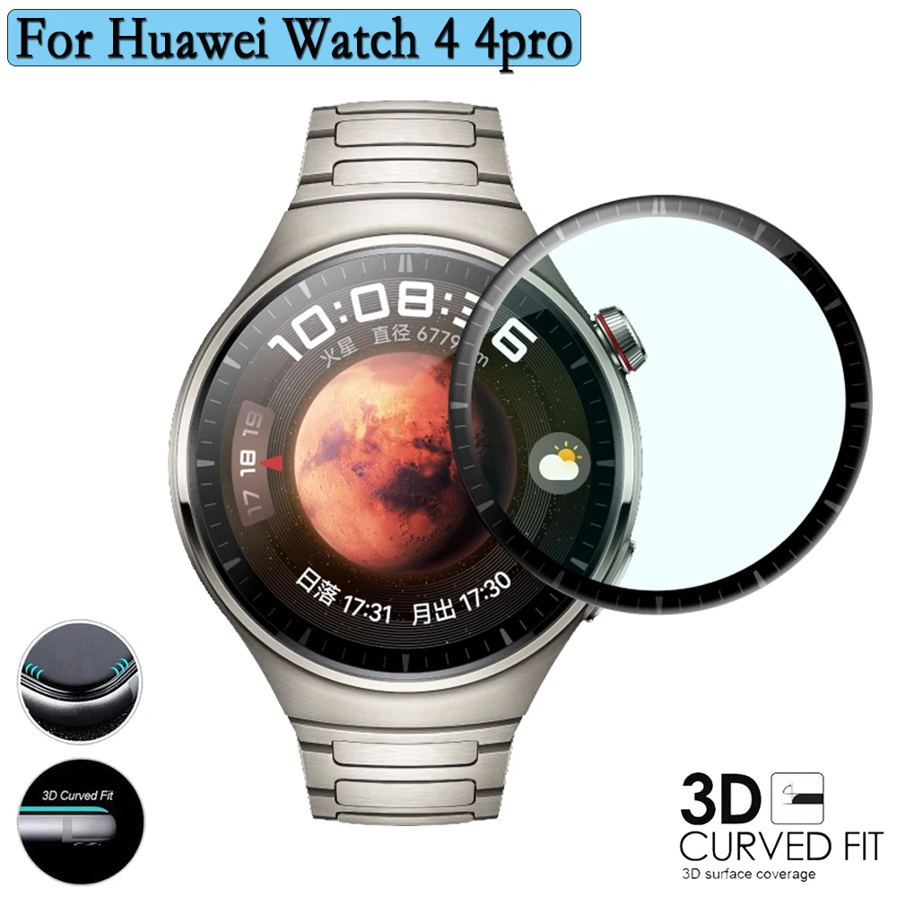Película protectora completa para Huawei Watch 4 4pro, cubierta suave curvada compuesta 3D, película protectora de pantalla para reloj inteligente, no de vidrio, 1/5/10 Uds.