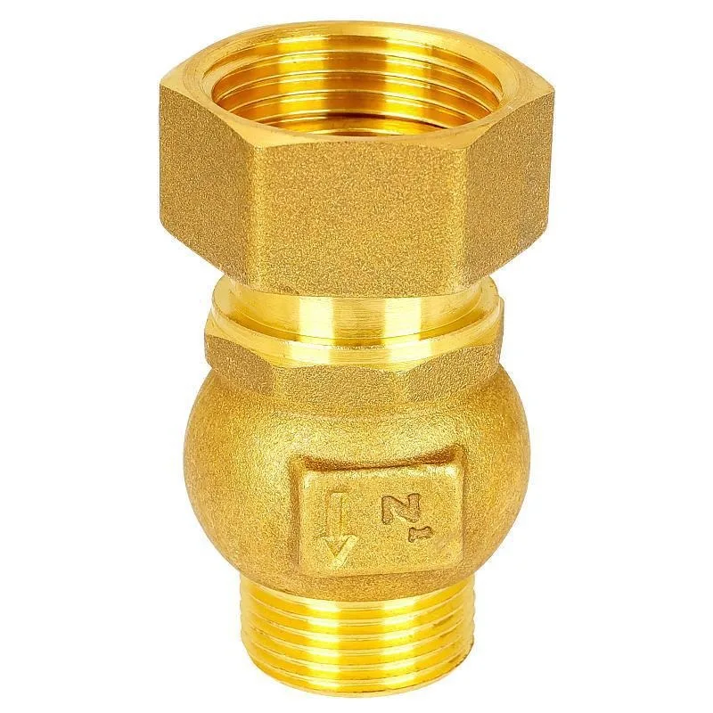 For all copper large flow vertical check valve anti backflow toilet check valve