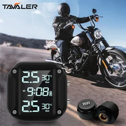 TAVALER M5 Motorcycle Tire Pressure Monitor Electric Vehicle Motorcycle Wireless High-Precision Tire Pressure Monitoring System