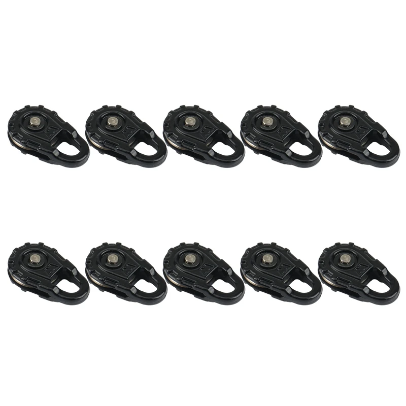 

10X RC Car Metal Winch Tow Rope Snatch Block For 1:10 RC Crawler Axial SCX10 90046 Traxxas TRX4 D90 TF2 MST