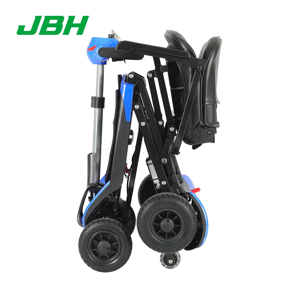 Hot Sale Mobility 4 Wheel Electric Scooter for Elderly Electronic CE Unisex Adjustable  Wheelchairs 24V / 270W 10ah