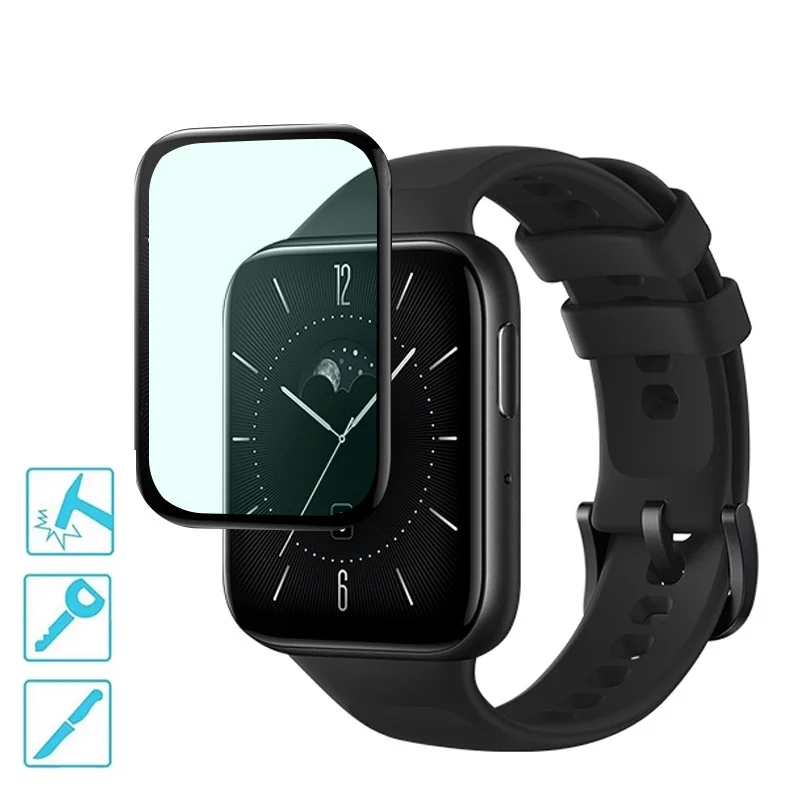 Oppo Watch3 화면 보호기용 1-5PCS 보호 필름 43MM, Oppo Watch3 43MM 시계 액세서리의 3D 곡선 복합 필름