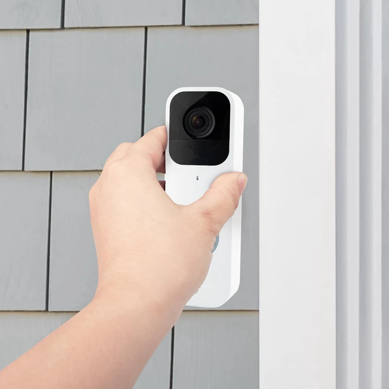 Backplate Replacement For Blink Video Doorbell, Back Plate Part With Mount Replacement Parts (White-2 Pack)