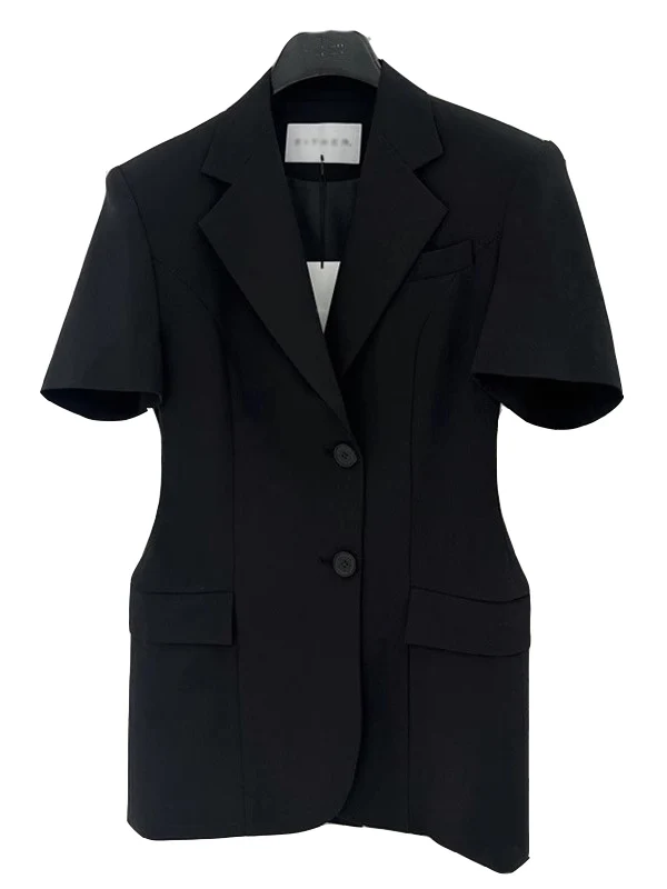 

Женская куртка Slim Fit ort Sve в Корейском стиле Sle Faionable из тонкого материала, универсальная, для поездок на работу, лето 2025
