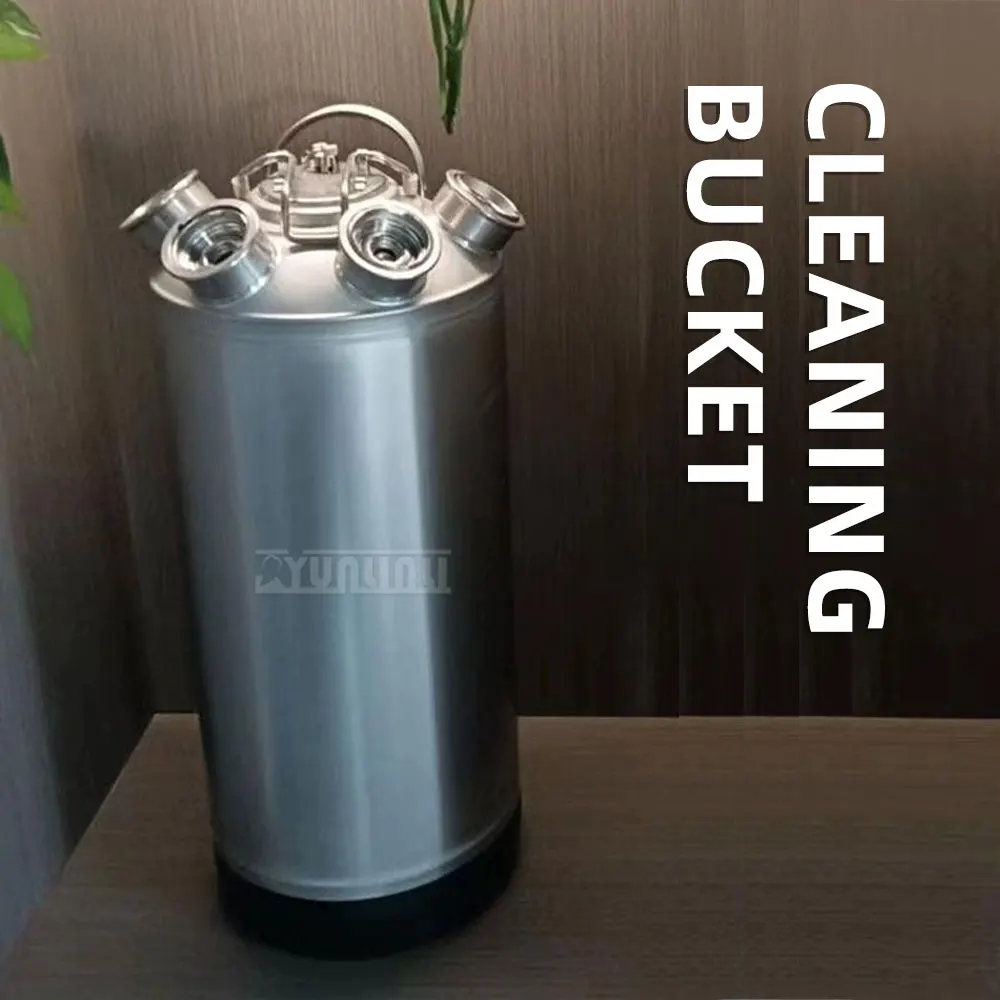 19L Cleaning Bucket for Beer Line and Keg Washer for Homebrew Brewery Bar Use
