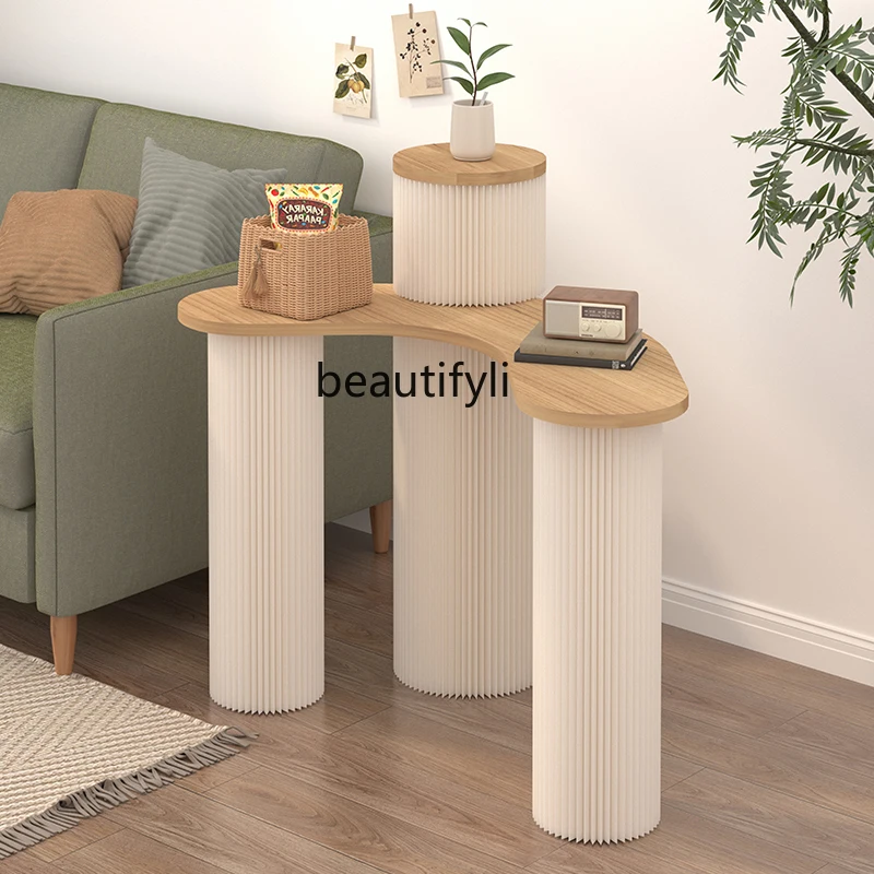 

Cylindrical Display Stand Island Roman Column Dessert Boutique Display Stand Foldable Display Stand