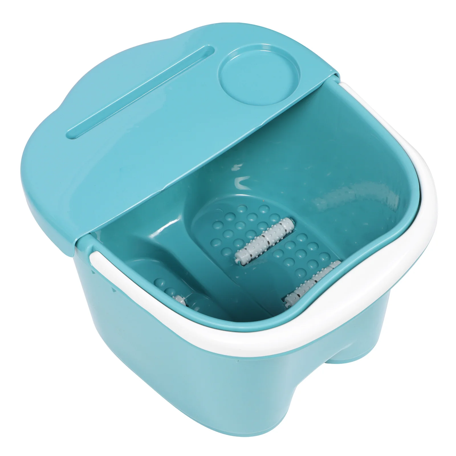 

Bathtub Footbath Massaging Basin Water Wash 3700X3100X2300CM Bucket Multi-use Soaking Green Higher Thicker Baby Travel