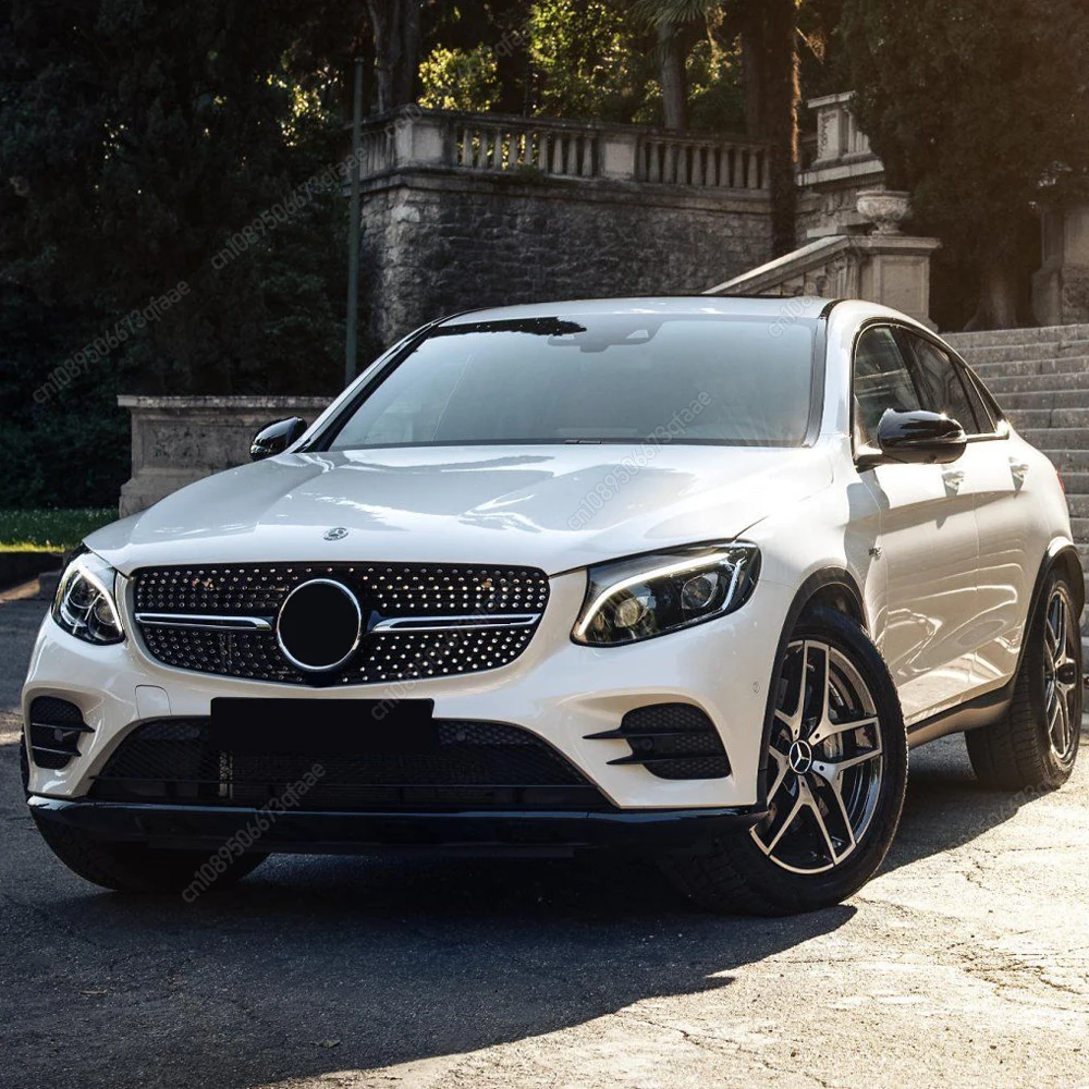

Решетка радиатора Diamond Style для Mercedes-Benz GLC Class X253 2015-2019 GLC250 GLC300 GLC350 GLC43 AMG, тюнинг-комплект