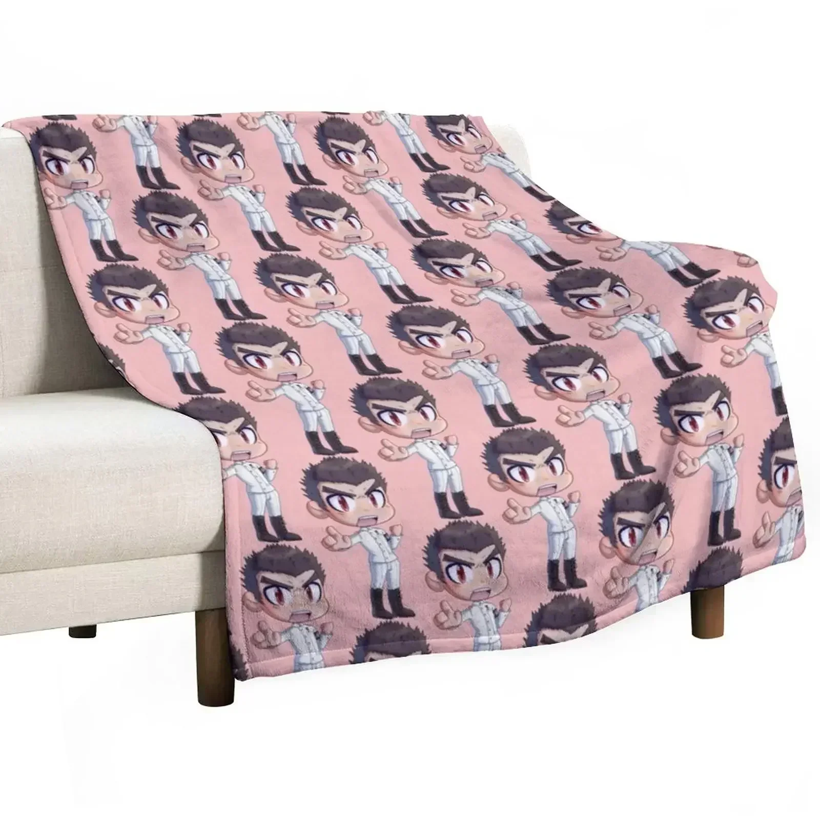 

Kiyotaka Ishimaru Danganronpa Throw Blanket All Season Lightweight Soft Blanket for Bed