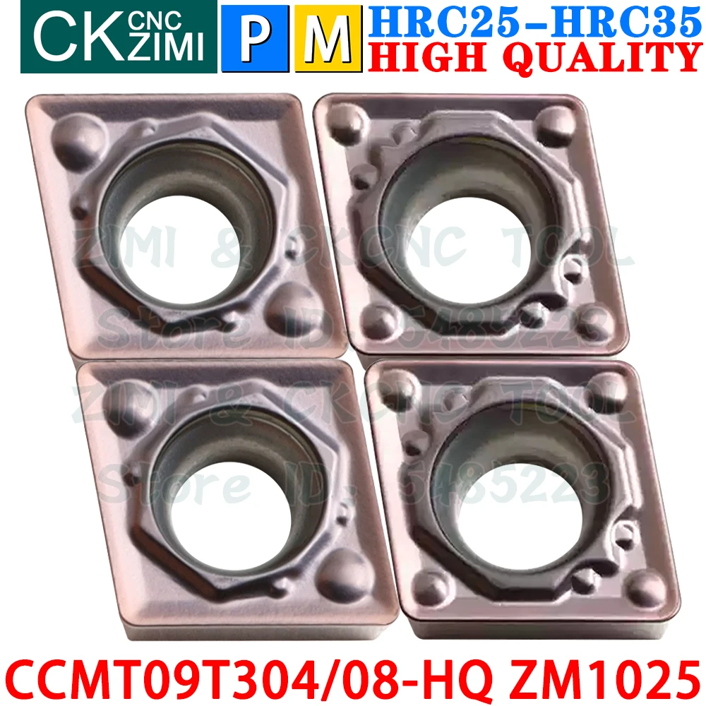 CCMT09T304-HQ ZM1025 CCMT09T308-HQ ZM1025 Твердосплавные пластины Наружные внутренние токарные пластины Инструменты Инструменты для резки металла с CCMT 09T3 CCMT09T3 HQ CCMT32.51 CCMT32.52 HQ ЧПУ Столярные инструменты