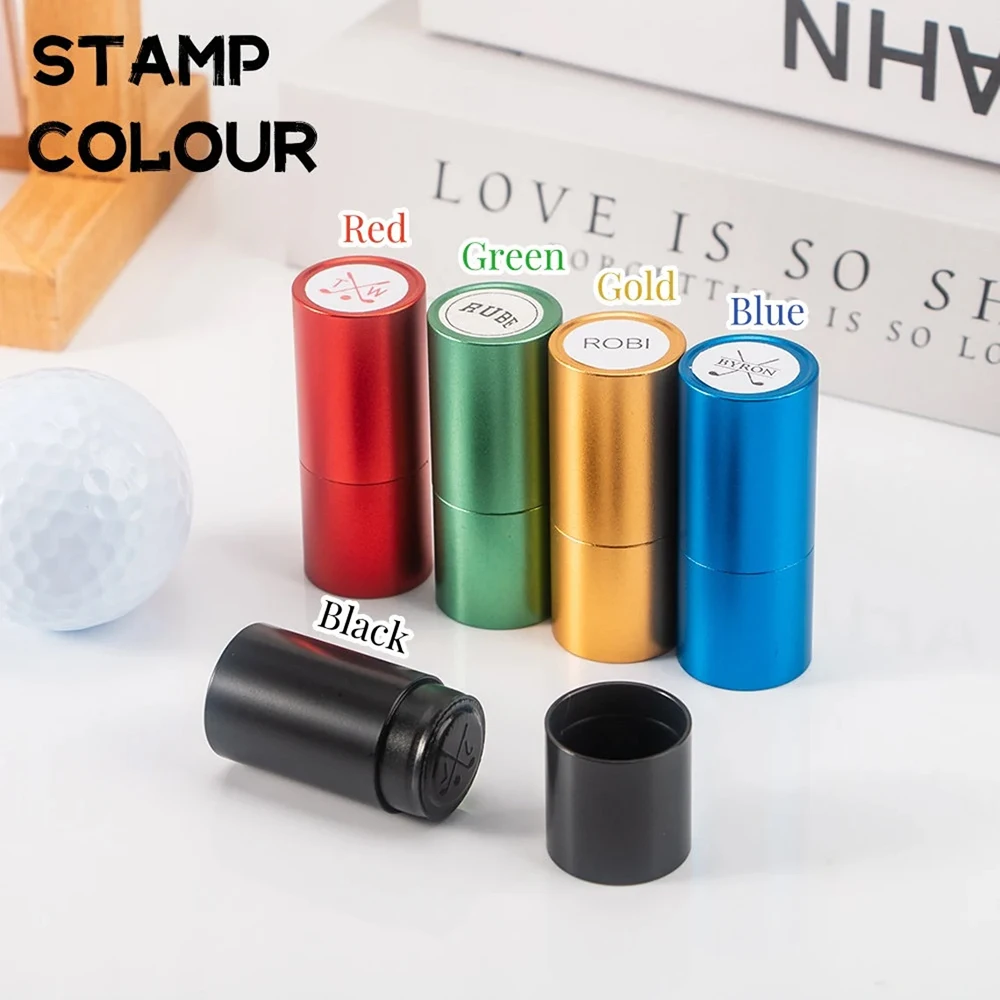 golf ball stamp custom Club logo for Golf Stamp personalized sealing seal  custom name stamp  golf gift accessories golf supplie