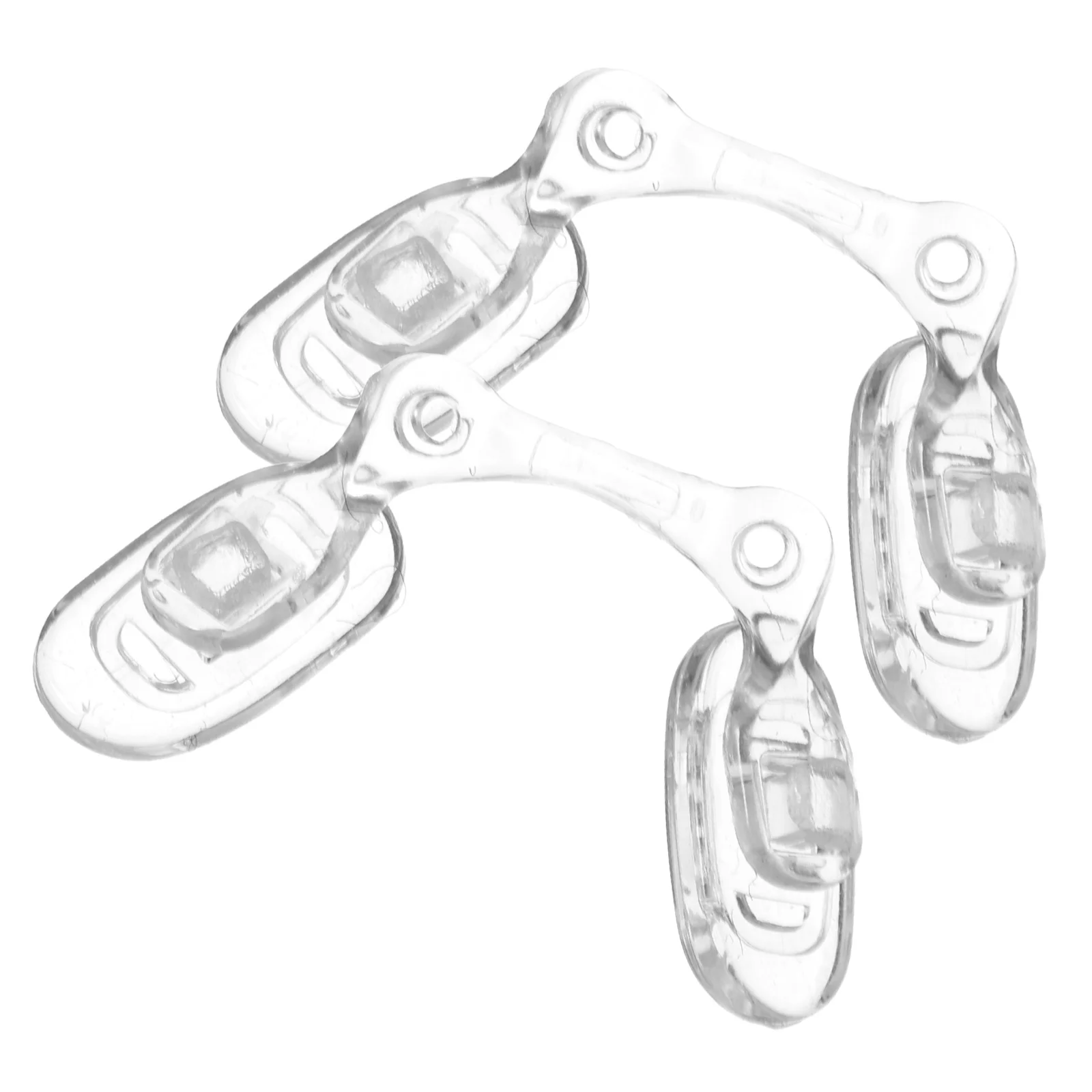 

2Pcs Silicone Nose Pads for Children Glasses Anti Slip Saddles Bridge Eyeglass Nose Protector Comfortable Durable Eyewear