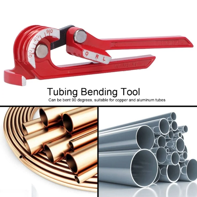 Tube Bender Manual Tubing Bending Tool 3 In 1 90 Degree Industrial Supplies CT-368