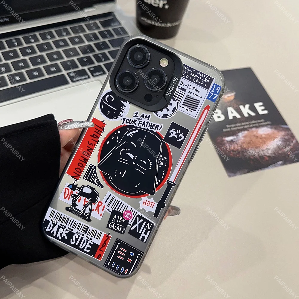 Dsy S-Star W-Wars D-Darth V-Vader لهاتف سامسونج جالاكسي S20 23 24 25 30 32 34 35 FE Plus Ultra جراب هاتف شل حماية IMD #6