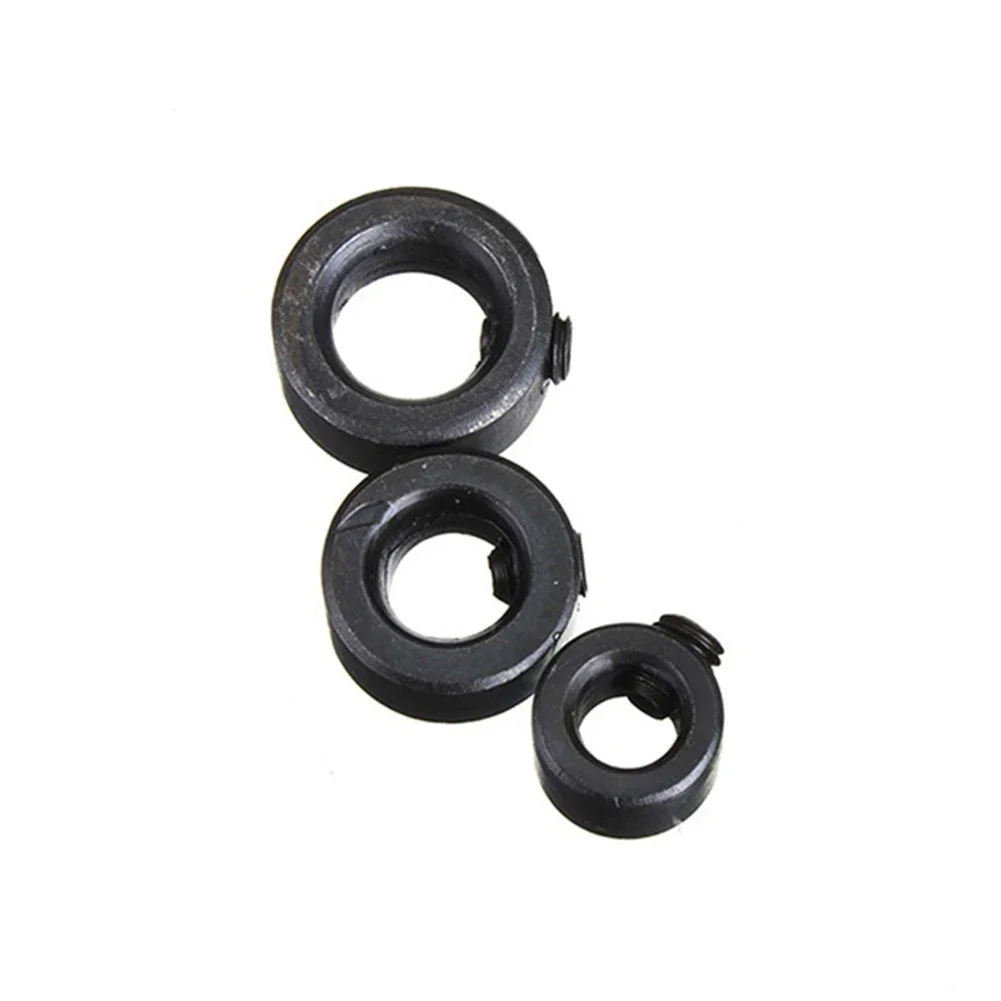 وقف طوق الحفر وقف طوق 6 8 10 مللي متر أسود اللون HSS المواد محدد مثقاب الخشب التدريبات النجارة أدوات يدوية