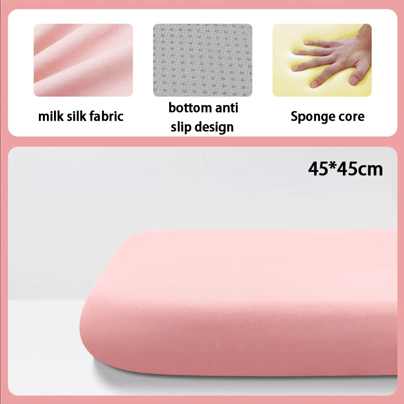 Hot Sale Cool Ice Silk Milk Fiber Rebound Cushion Breathable Anti-Fatigue Seat Pad for Office/Car/Chair