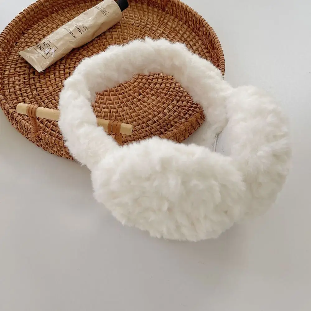 New Warm Ear Warmer Solid Color Foldable Folding Earflap Thickened Ear Protection Winter Earmuffs Outdoor