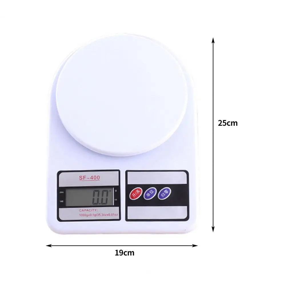 Kitchen Scale High Precision LED Screen Measuring Weight Portable Food Balance Kitchen Electronic Scale Home Accessories