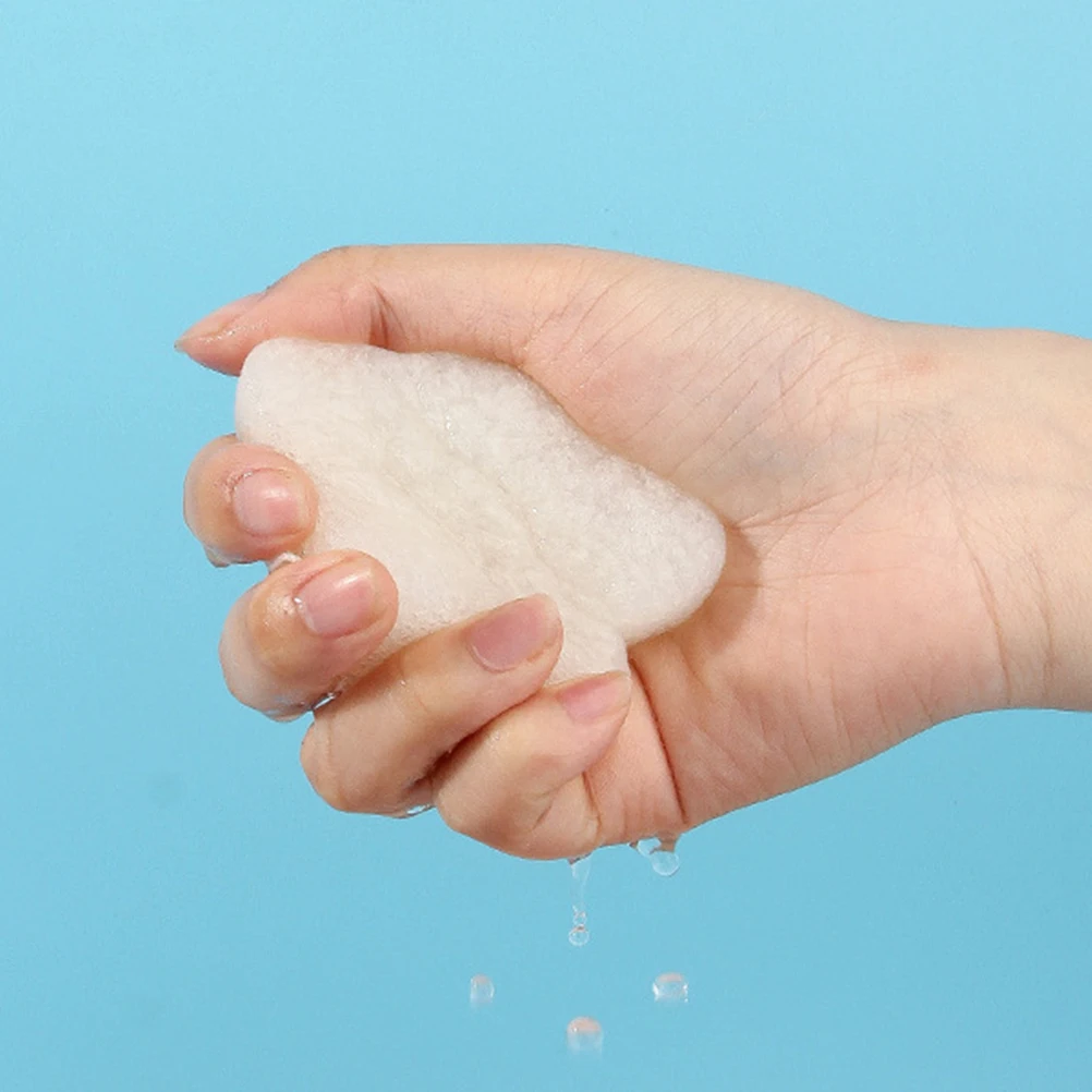 3 قطعة تنظيف الجلد دش الإسفنج لينة التقشير حمام منظف الجسم المحمولة غسل الوجه لوازم الوجه الإسفنج #1