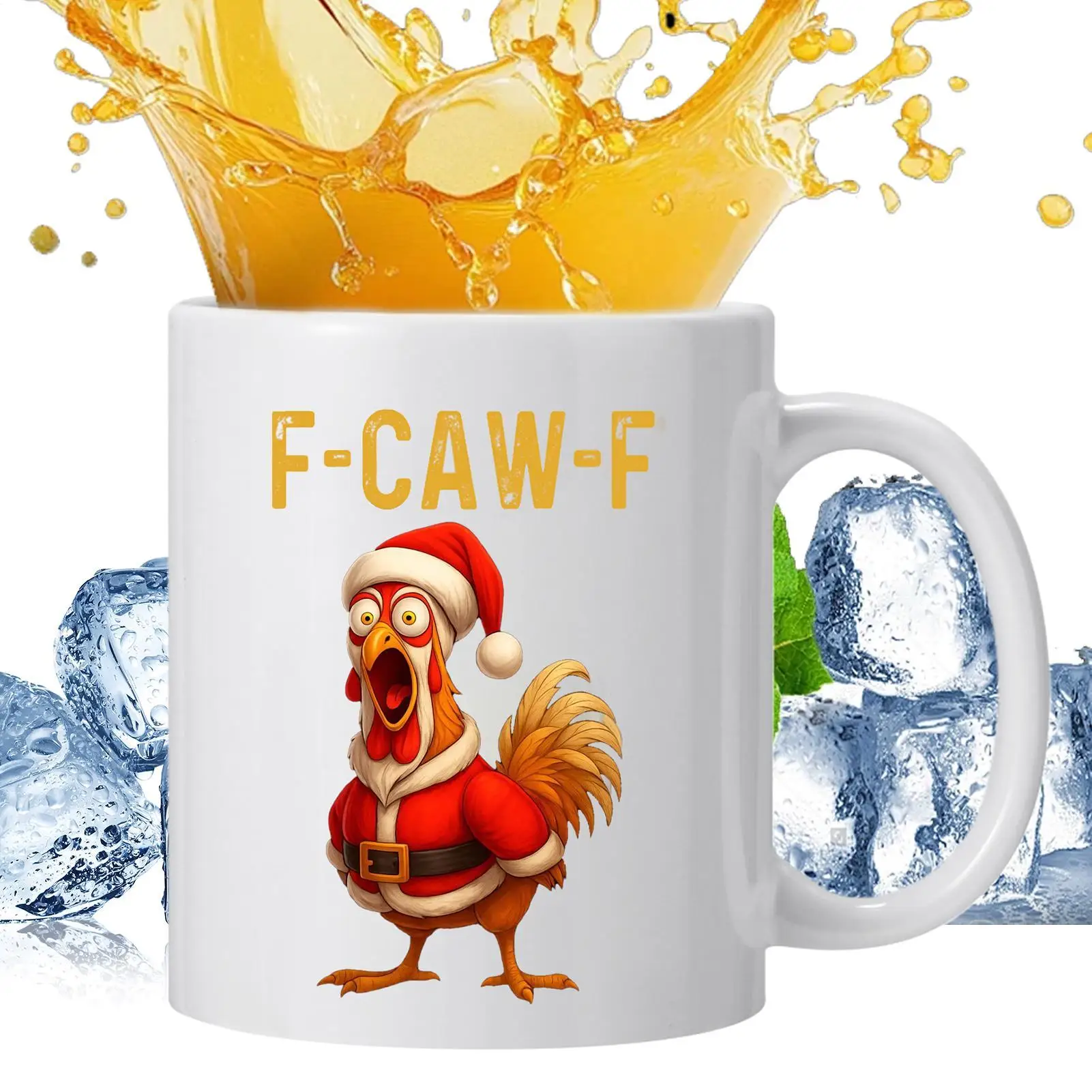 

Чайная кружка 350 мл, керамическая забавная чашка с петухом, новинка для детей, женщин, мужчин, друзей, взрослых, домашняя кухня, сок, молоко, работа, вино, пиво