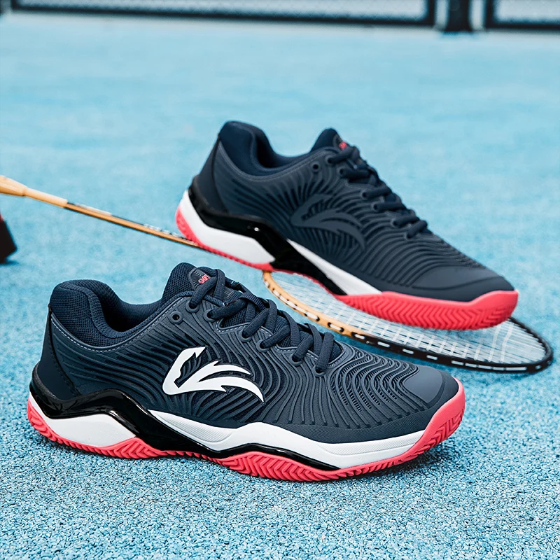 Sepatu tenis profesional, sepatu badminton, sepatu latihan komprehensif dan tahan aus, sepatu anti selip dan guncangan abs