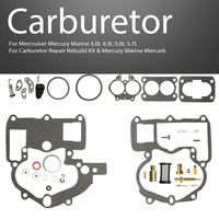 Carburetor Repair Kits For Mercruiser Mercury Marine 3.0L 4.3L 5.0L 5.7L Carburetor Repair Rebuild Kit & Mercury Marine Mercarb