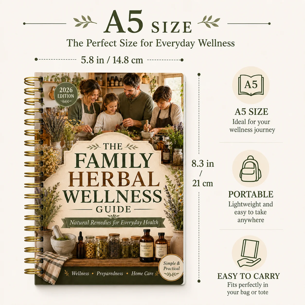 ファミリーハーブウェルネスガイド 2026年版 日常の健康の - Herbal Wellness Remedy のレビューと価格