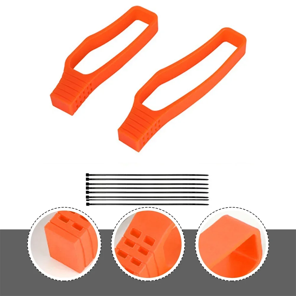 Bicycle Chain Guard Mountain Road Bike Chain P-Rotector Rubber Chain Guides With Cable Ties Cycling Accessories