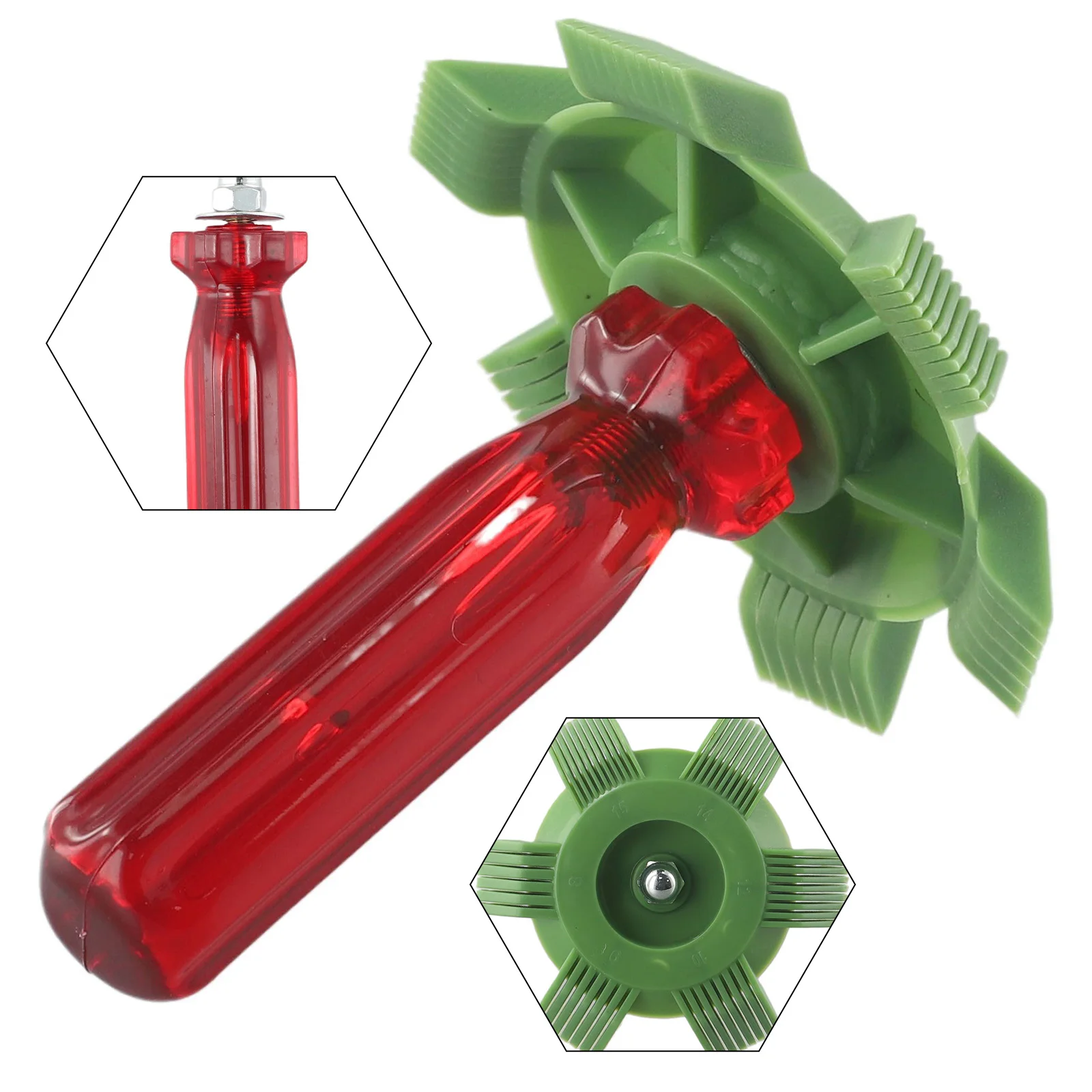 High quality New Cooler Fin Comb Fin Repair Refrigeration Tool Cleaning Comb Compact Repair Tool Cleaner Cooler