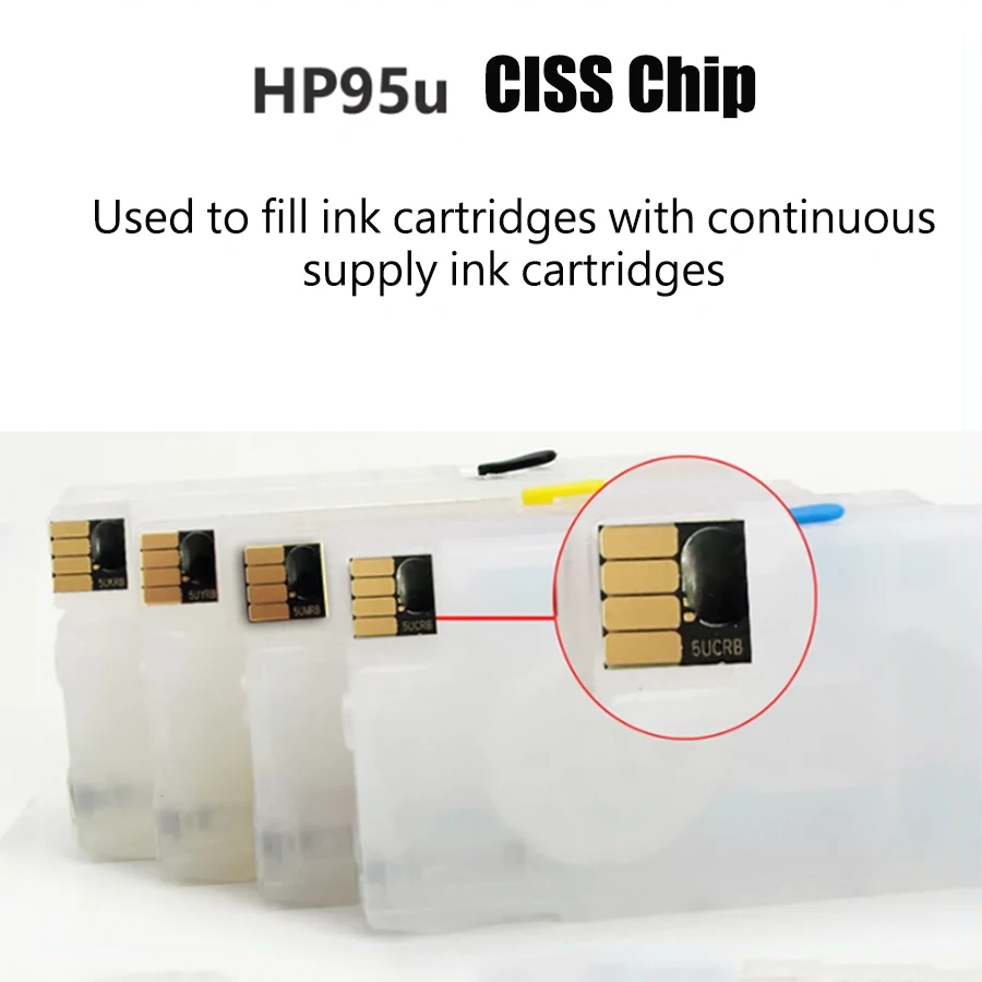 Ink Cartridge Chip For HP 952 953 954 955 For HP Officejet Pro 7740 8210 8710 8720 8730 8740 Permanent Chip