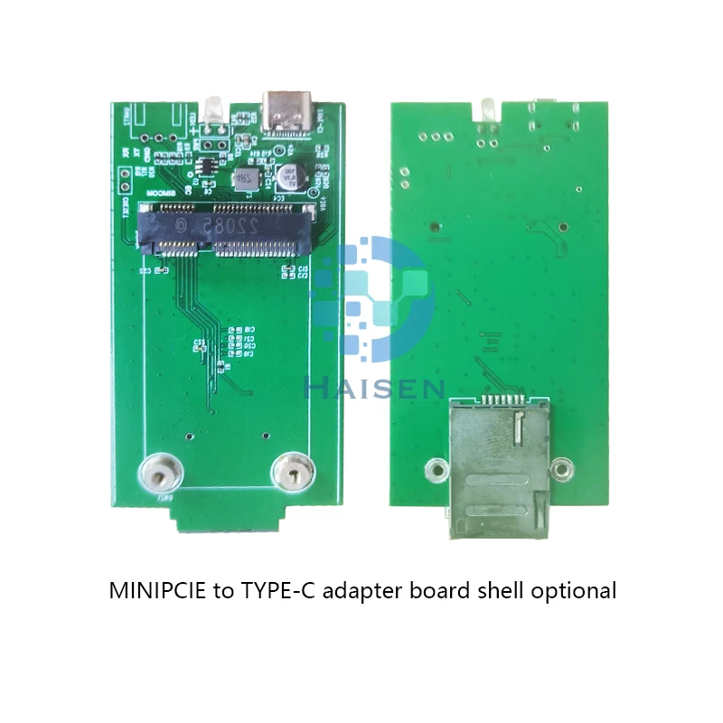 HAISEN TYPE-C to PCIE Adapter Board with Shell 85mm*45mm*18m