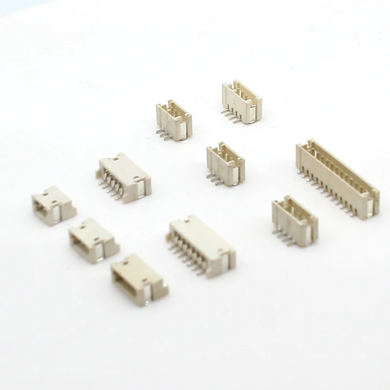 ZH1.5 Connector 10PCS Vertical Horizontal SMT Patch 1.5mm Pitch Connector Interface Female Base Female Pin Base