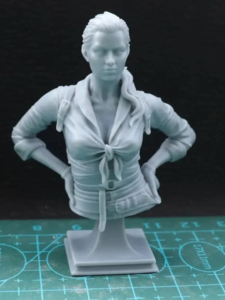 Resin Model Actor Star Bust Figurine Sculpture Unpaint Painted RW-942