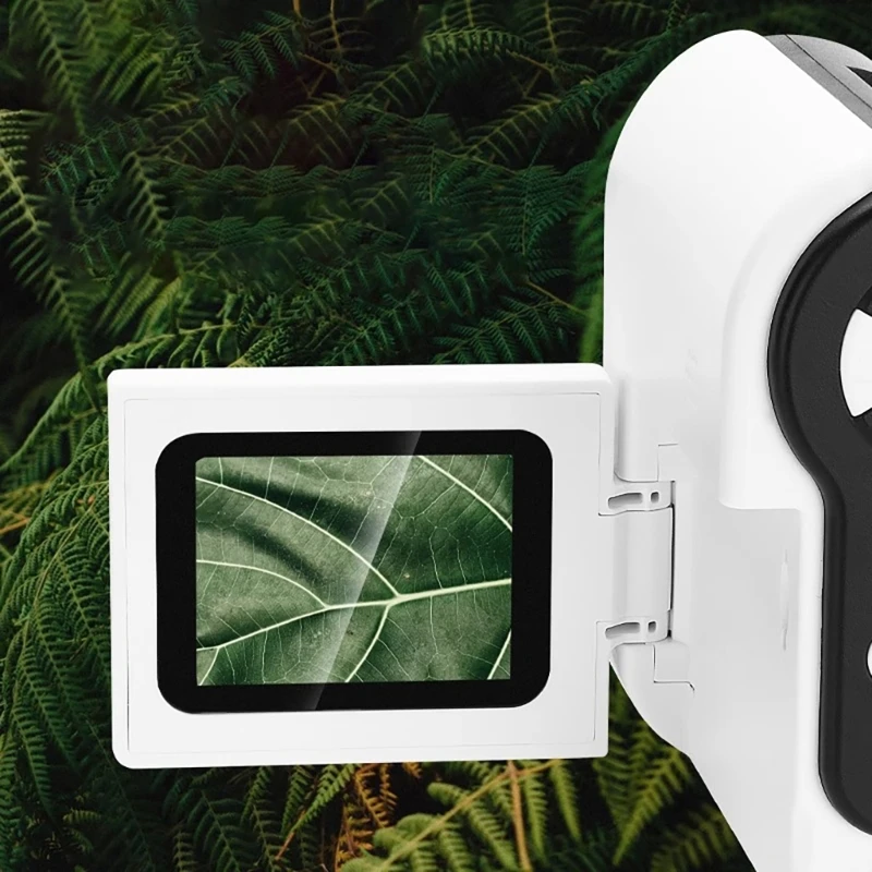 Microscopio digitale Microscopio USB 1200X Microscopio a moneta con luce LED Microscopio con schermo LCD da 2 pollici per Adulti