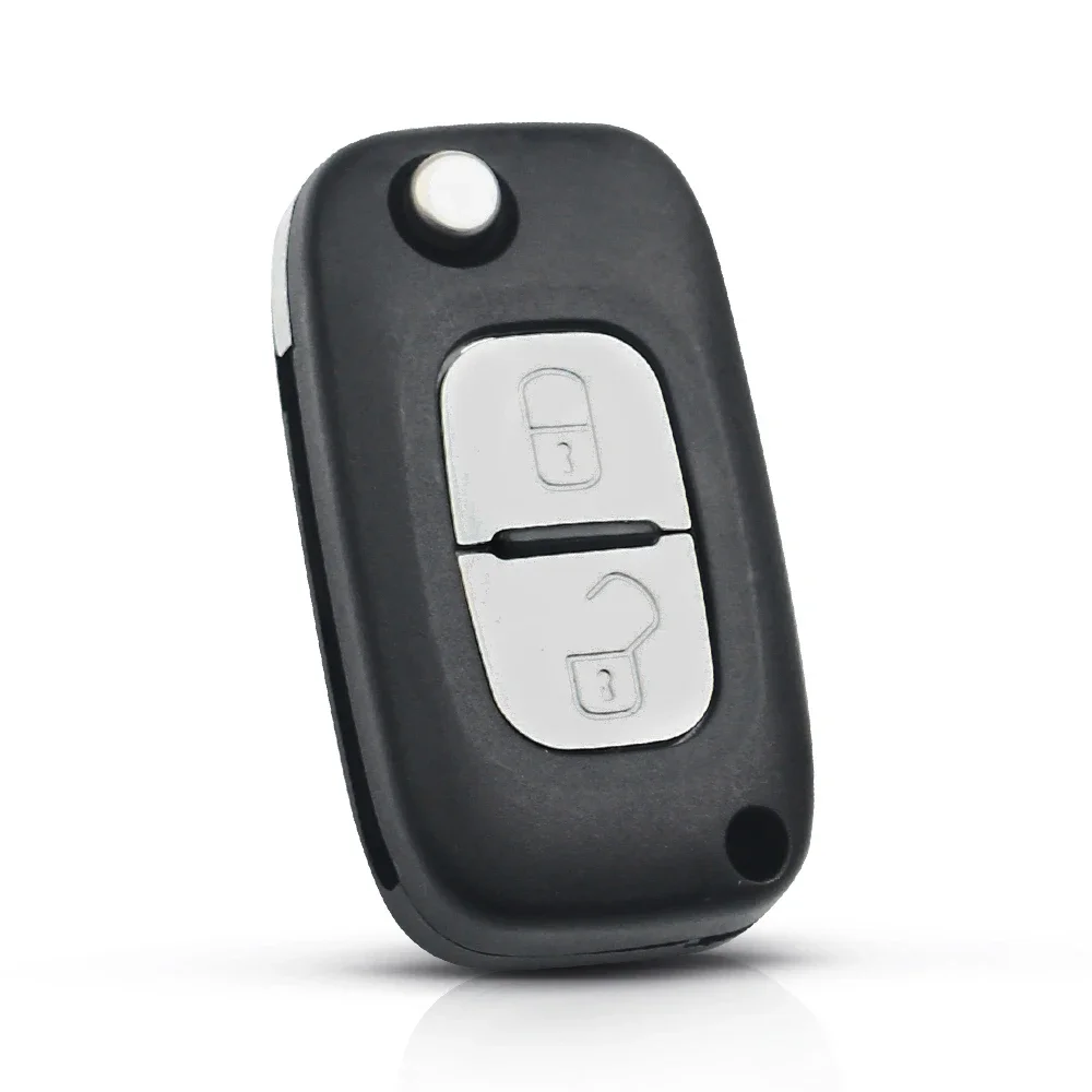 Dandkey HCA/Hu83 2 pulsanti modificato pieghevole chiave per Auto a distanza Shell per Peugeot 307 3008 308 408 CE0536 Flip Auto Key Fob Case