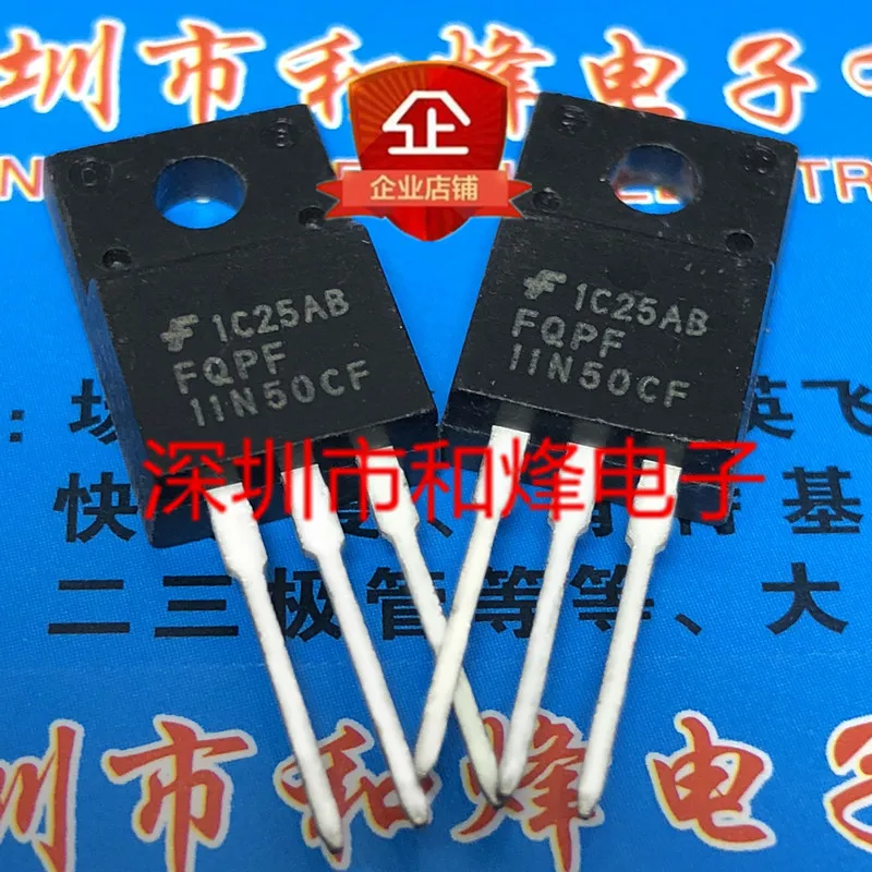 5PCS-10PCS FQPF11N50CF NEW IMPORT SPOT TO - 220 - F 500 V 11 A ON STOCK NEW AND THE ORIGINAL Really Stock Best Quality 